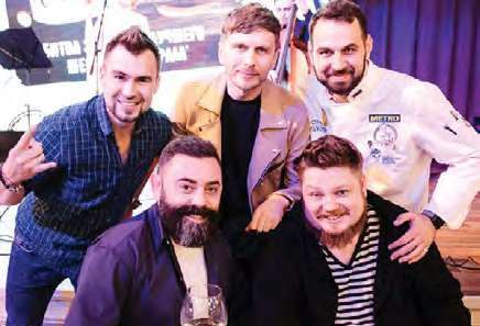 Участники события Chef Battle перед фотокамерой